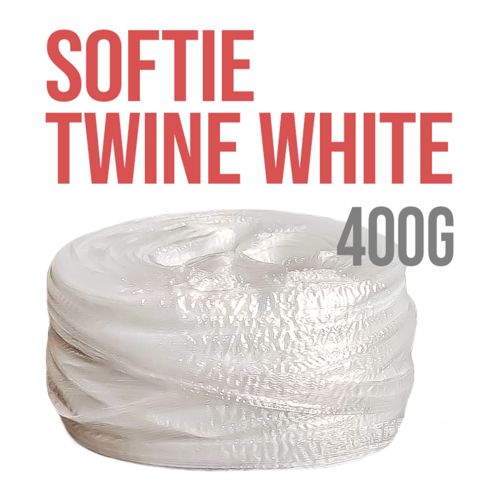 Softie Twine White 400G